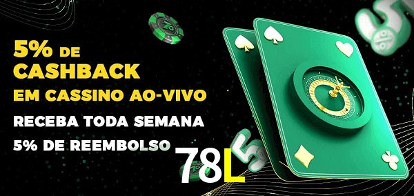Promoções do cassino ao Vivo 78L